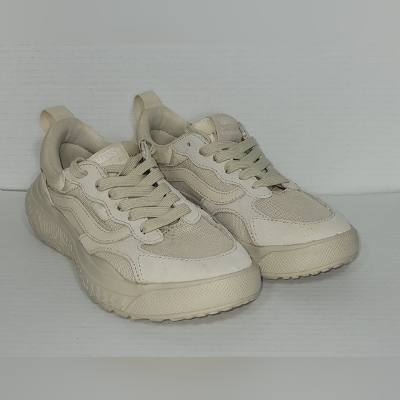 Vans Cream Sneakers - Picture 1 of 4